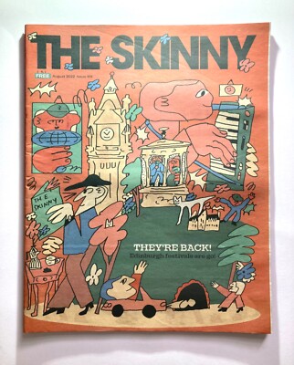 THE SKINNY 199 AUG 2022 * SIKISA JEFF MILLS AROOJ AFTAB SYLVAN ESSO SAMI IBRAHIM