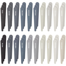 60 Pieces Sanding Sticks Buffing Model Sticks for Plastic Models Assorted Metal