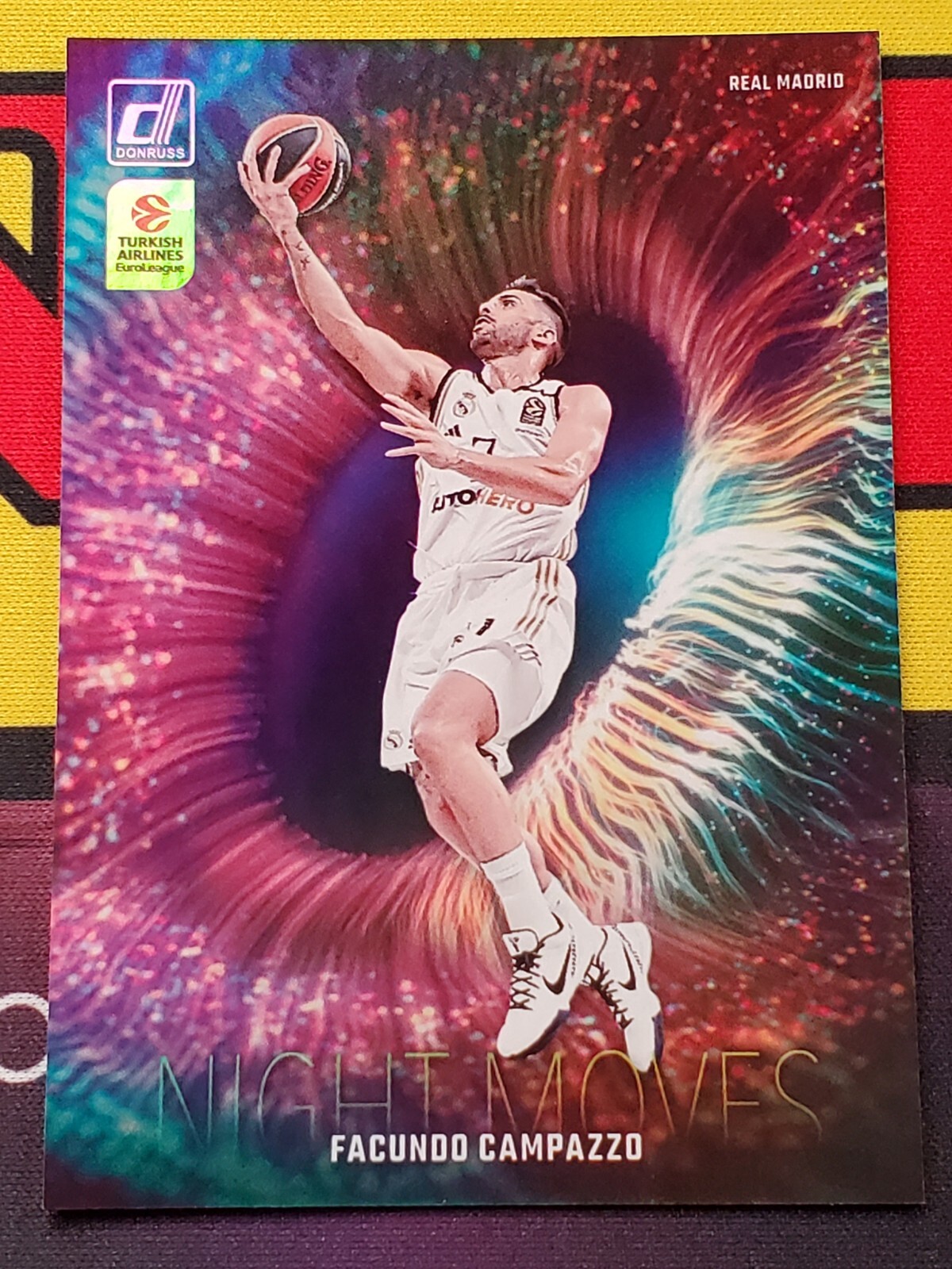 Facundo Campazzo Night Moves SSP 2023-24 Donruss Euroleague Real Madrid Case Hit