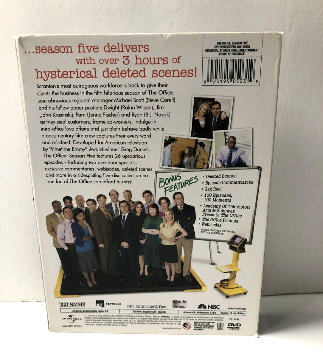 DVD 美品 レア物 theoffice DVD BOX 5枚組