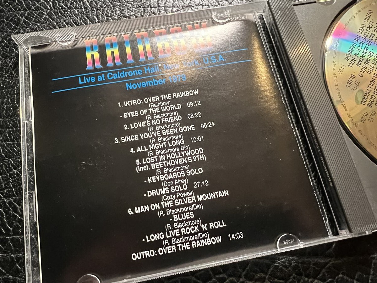 Rainbow　レインボー　LIVE 1979!　3CONCERTS Rainbow CD LIVE 1979 3 CONCERTS DOWN TO EARTH TOUR 1979 From