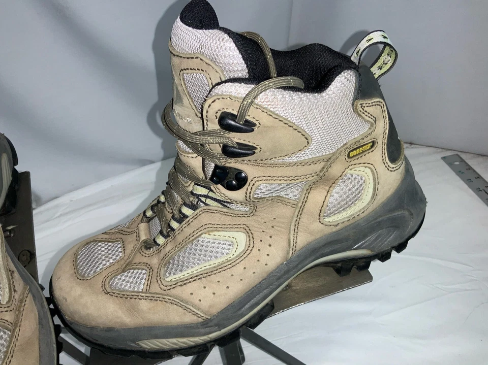 Botas de Senderismo Vasque Gore-Tex Talla 10 Mujer Cuero Tostado Suelas Vibram YGI K0S-70 Foto 3 de 4