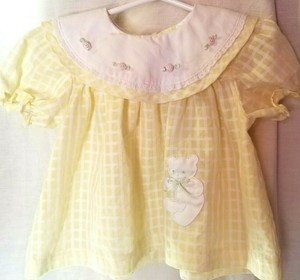 teddy bear baby dress