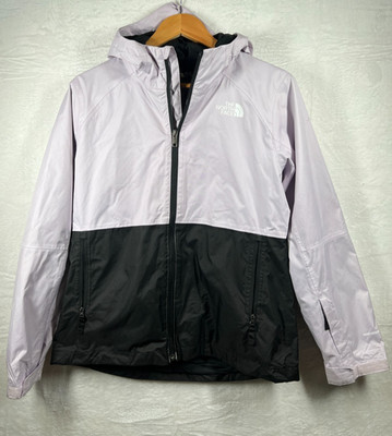 The North Face DryVent Jacke Damen S schwarz lila Kapuze wasserdicht