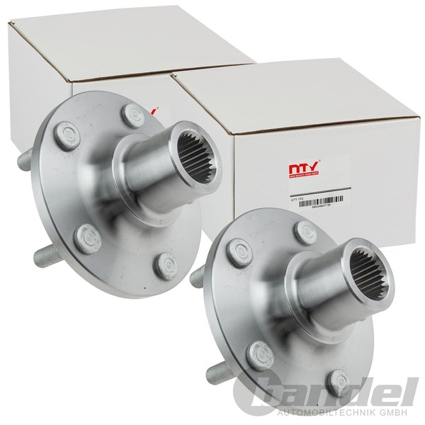 2X NTY Radnabe Vorne Beidseitig Passend FÜR Ford C-MAX Focus Grand Tourneo-image
