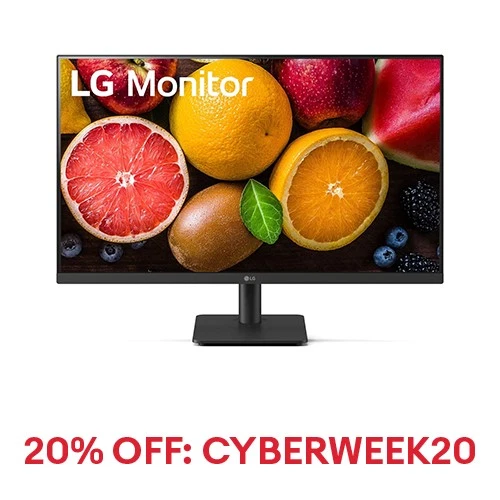 LG 27MS540W-B.AUS 27" IPS FHD 100 Hz Borderless Design Monitor, Black