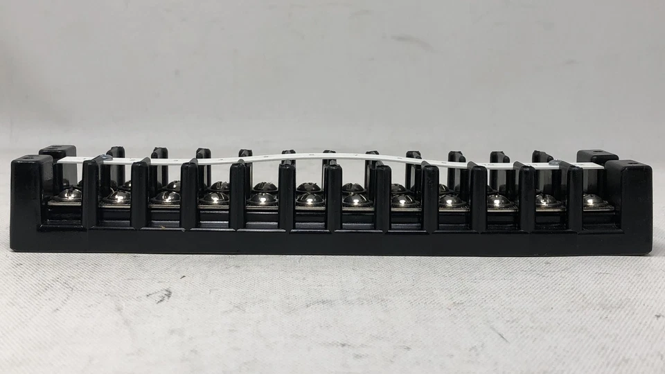 Marathon Terminal Block, 12-P, 30A/600V, 10-22AWG Wire, 75A Crimp Style - Image 3 of 4