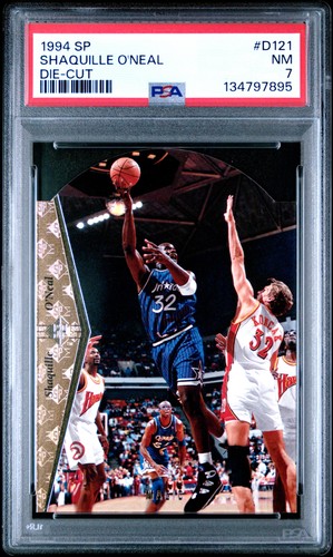 1994 Shaquille O'Neal Die Cut #D121