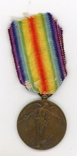 Belgium Belgique WW1 The Victory Medal - Original medal Marked Paul Dubois