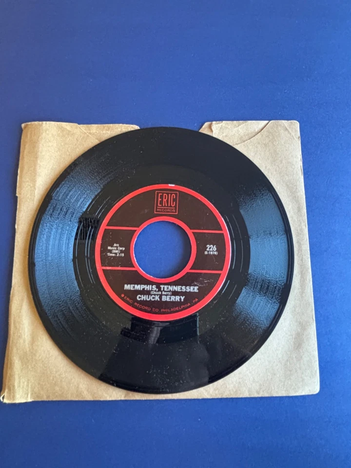 CHUCK BERRY rock & roll music / Memphis, Tennessee 1979 Eric Records 226 MINT - Image 2 of 2