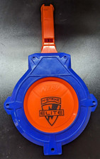 Nerf N-Strike Elite 30 Round Barrel Drum Clip Magazine Dart Gun Mag Blue Orange