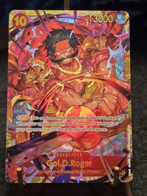 Gol D Roger OP09-118 SEC Secret Rare Emperors In The New World One Piece NM-Mint
