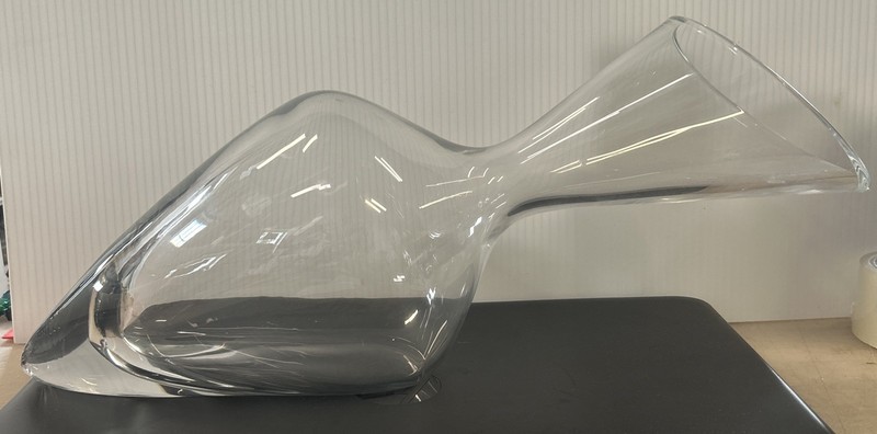 Large Riedel Mouth Blown Tyrol Crystal Wine Decanter EXC