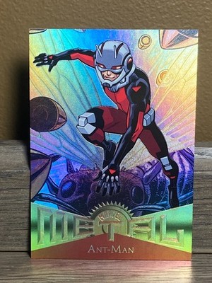 Ant-Man 2024 Marvel Metal Universe Avengers Retro Spectrum #R10 Card 50 Made