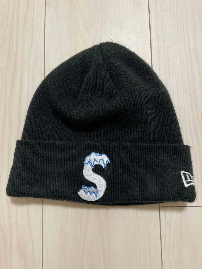 Bonnet noir Supremeera S logo 20Fw authentique du Japon