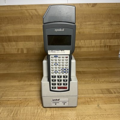 Symbol PDT3100 Handheld Scanner Portable Data Terminal w/ Base 2005 Model