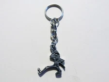 🐻 Grateful Dead Dancing Skeleton Metal Keychain 1.25" Official C&D Visionary