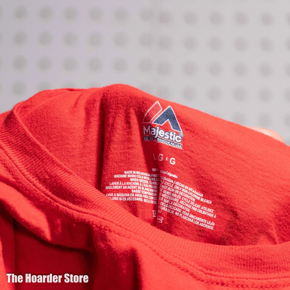 Camisa majestuosa Max Scherzer de los Nacionales de Washington de la MLB talla grande Foto 3 de 3