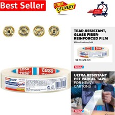 PACK Mono-Filament Adhesive Packaging Tape - Highly Resistant Adhesive For Pa...