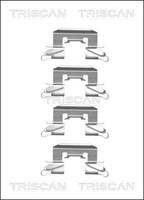 Triscan ZubehöRsatz, Scheibenbremsbelag 8105 101658 FüR Daihatsu Ford Mazda