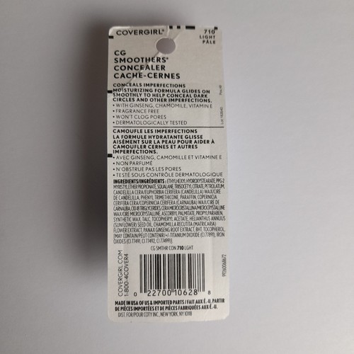 CoverGirl CG Smoothers Concealer, Light 710, 0.14 oz - Picture 2 of 5