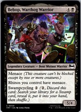 Bebop, Warthog Warrior 0059 Teenage Mutant Ninja Turtles Magic: The Gathering NM