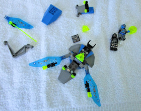 LEGO 6903 6905 6817 Space Insectoids BI-WING BLASTER parts - incomplete