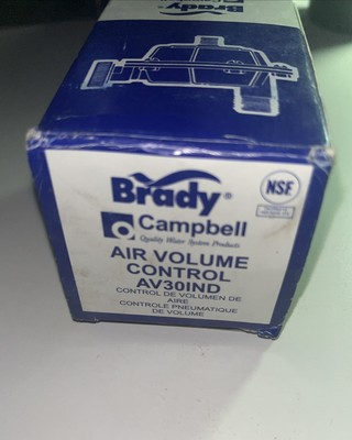 #ad Brady Campbell Die Cast Zinc 1 4 in. Air Volume Control Model AV30IND $8.00