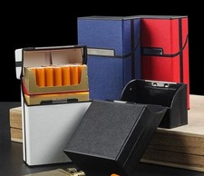 2PCS Cigarette Storage Cover Flip Hard Box Case Holder Plastic Clip ZX-343