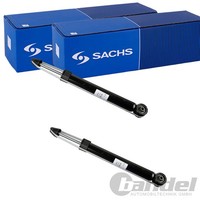 2X Sachs Gasdruck StoßDÄMpfer Hinten Passend FÜR VW Jetta Links+Rechts
