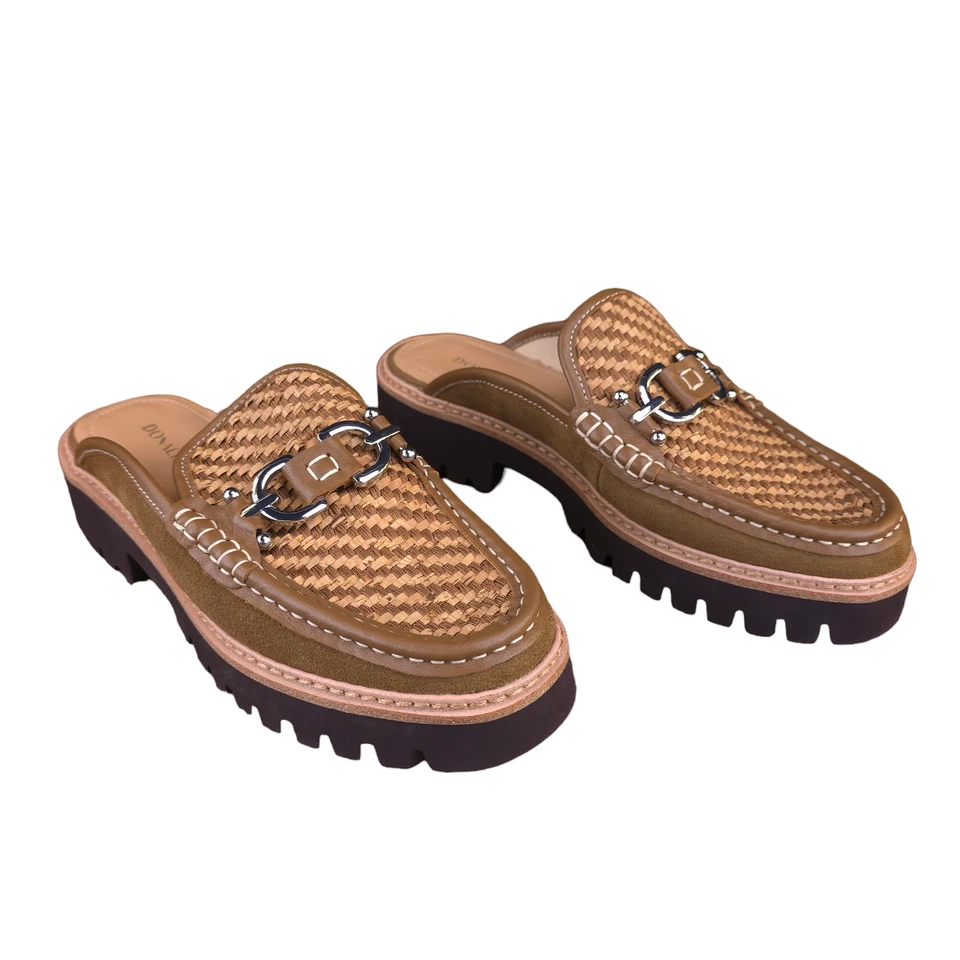 Mocassim Feminino Donald J Pliners Camurça Slip On Mules Tamanho 6.5 (6 1/2)