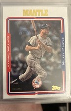 2025 Topps Archives - 2005 Topps Design Variation Mickey Mantle #252