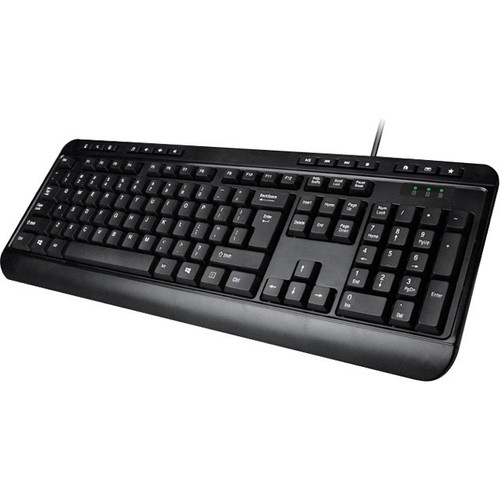 Adesso Spill-Resistant Multimedia Desktop Keyboard (USB) (AKB132UB) - Picture 11 of 11