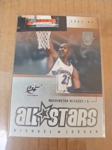 Michael Jordan ALL Stars Fleer 2002-03 #155 Washington Wizards Basketball Card