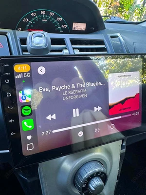 GLOBAL-AUTOPARTS-DEPOT For Toyota Yaris 2005-2012 Carplay Car Stereo Radio Player GPS Android 15