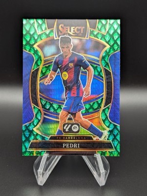 2025-26 Panini Select La Liga PEDRI Jade Dragon Scale /28