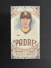 2021 Topps Allen & Ginter Mini Black Border - Ha-Seong Kim (RC) #176 Padres