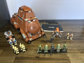 BRICKZ Custom Star Wars MTT 7662 + Kashyyyk Troopers & 1 Lego B2 Battle Droid