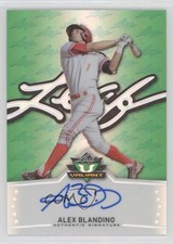 2014 Leaf Valiant Green Prismatic Alex Blandino #BA-AB1 Auto gn7