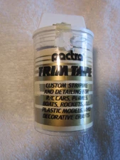 PACTRA TRIM TAPE RC CARS/PLANES/ROCKETS/BOATS ETC GOLD NOS