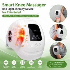 Electric Heated Knee Massager with 5 Modes for Arthritis Joint Stiffness Relief