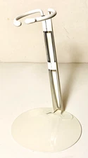 Tripar White Metal Adjustable Doll Stand