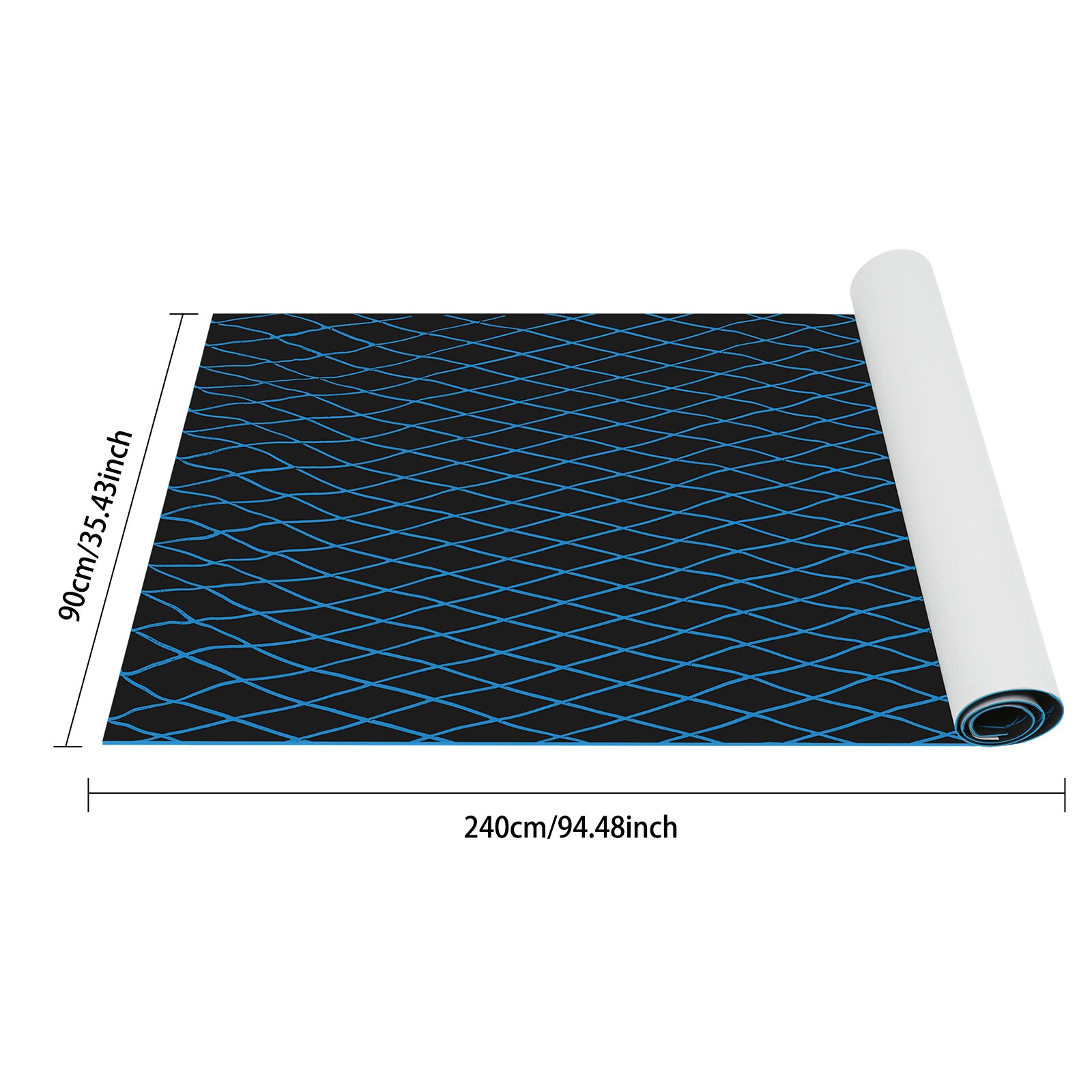 EVA Non-Slip Boat Flooring Mat for Yacht and Boat 240x90 cm