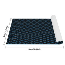 EVA Boat Flooring Mat Boat Carpet Non-Slip Mat for Boat and Yacht 240 90 cm