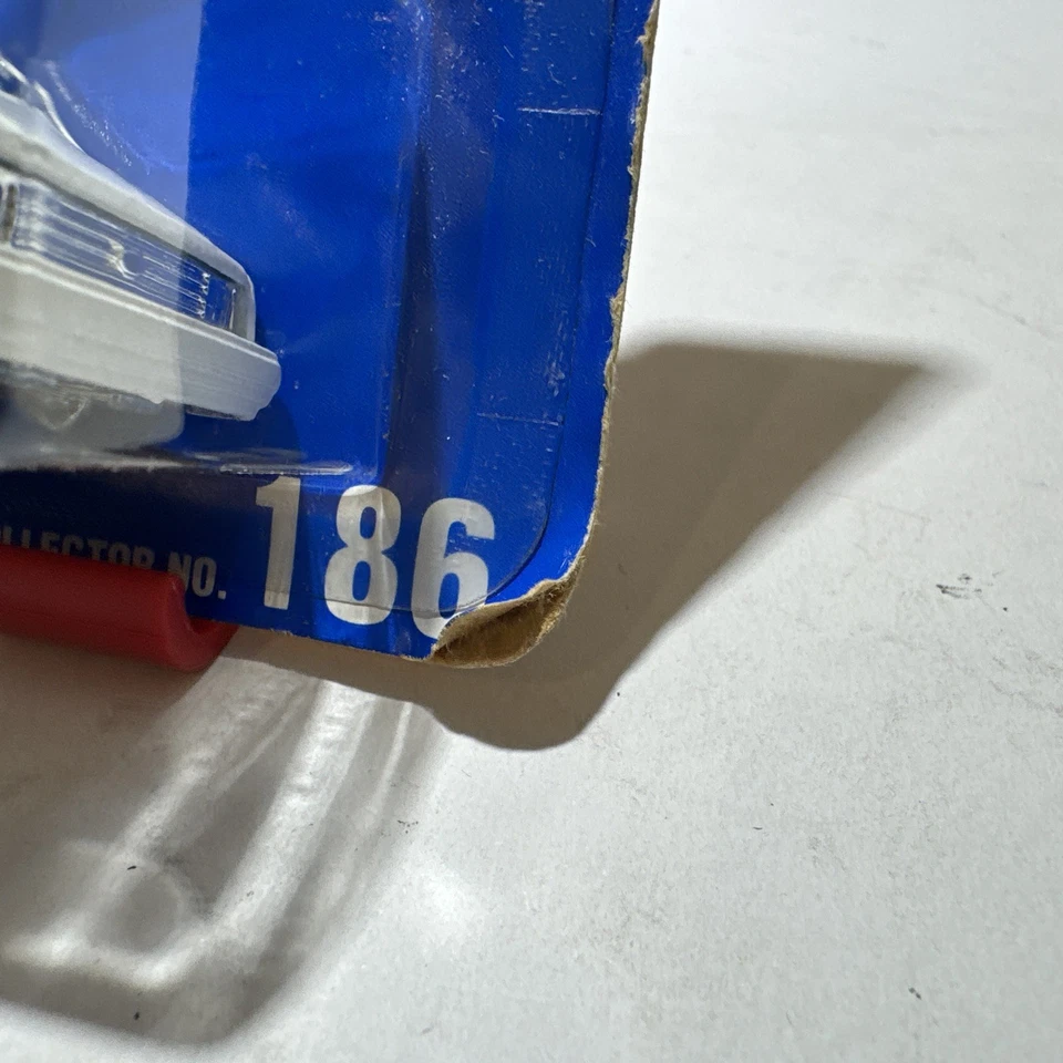 Ford Aerostar #186 Speedie Pizza Delivery Van 1990 Hot Wheels tarjeta azul Foto 4 de 4