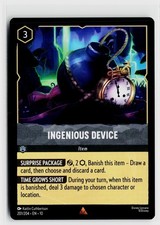 Ingenious Device 201/204 Rare Whispers in the Well Lorcana Near Mint
