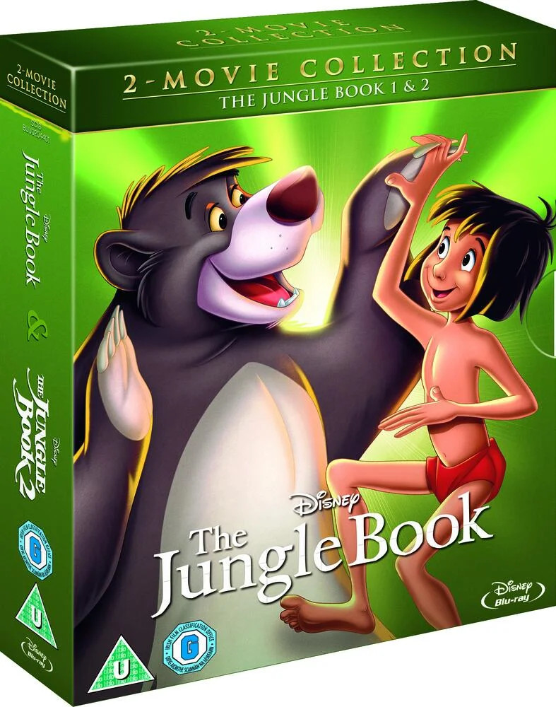 The Jungle Book / The Jungle Book 2 Blu-Ray