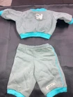 Vintage Cabbage Patch Kids/Doll Clothes Gray Cat Sweatsuit (673)