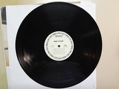 MICK TAYLOR:(Of Rolling Stones) Mick Taylor-U.S. LP DJ PCV