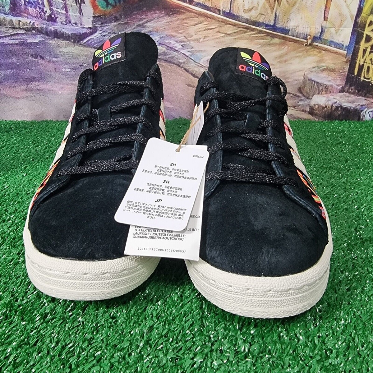 Mens Adidas X Andrew Campus 80s Pride Lifestyle Shoes GX6390